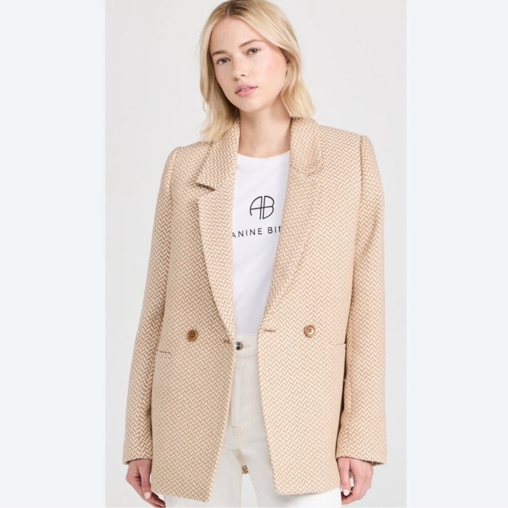 Anine Bing Fishbone Blazer
